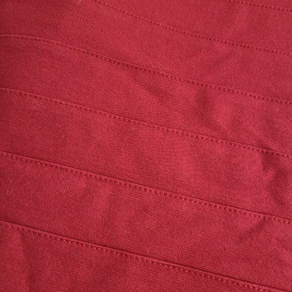 Express women's pleated red mini skirt size 00 - Picture 3 of 8